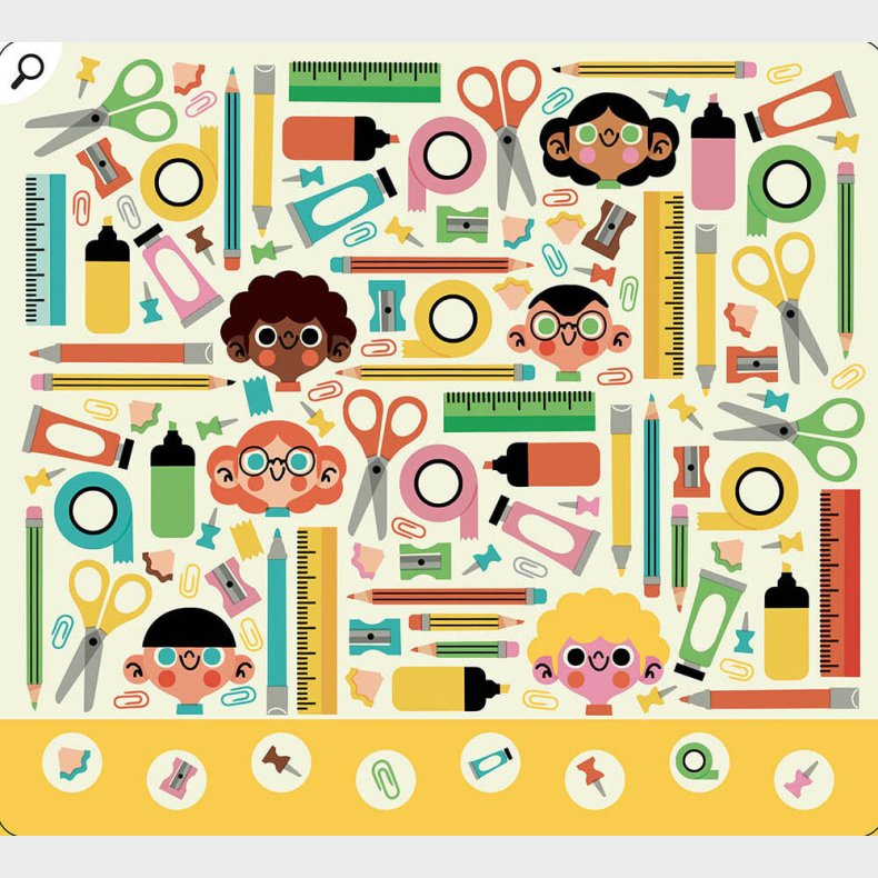 Auzou - Aktivitetskort - 20 Opgaver - Skolen