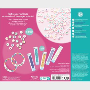 Auzou - Aktivitetsst - Budskab Armbnd