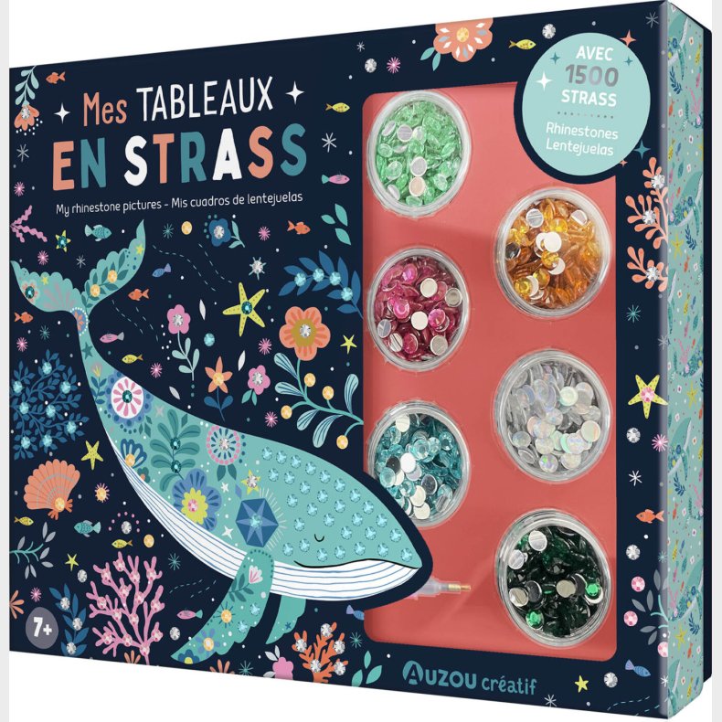 Auzou - Aktivitetss�t - Kunst Med Pailletter 1500