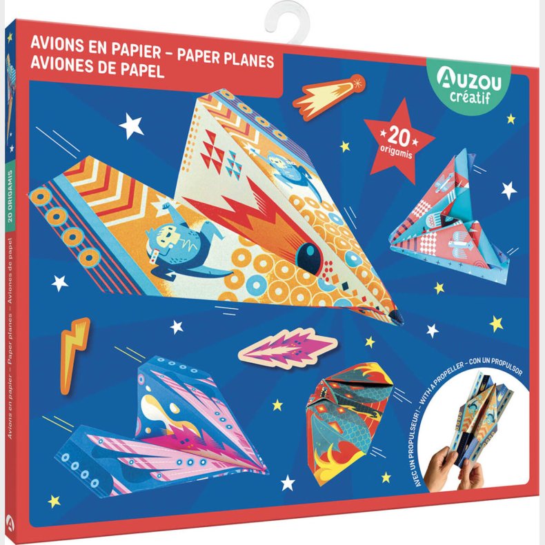 Auzou - Aktivitetss�t - Vilde Papirfly