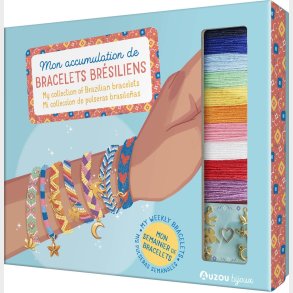 Auzou - Jewellery Factory - Flet Brasilianske Armb�nd - Diy S�t