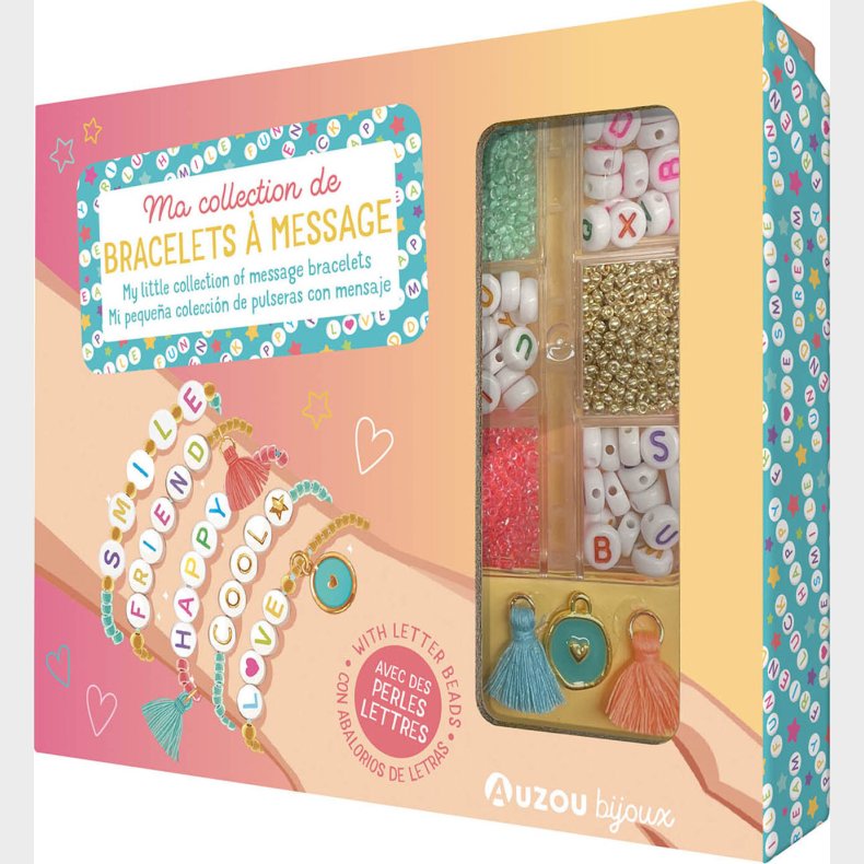 Auzou - Jewellery Factory - Diy Bogstav Armb�nd S�t