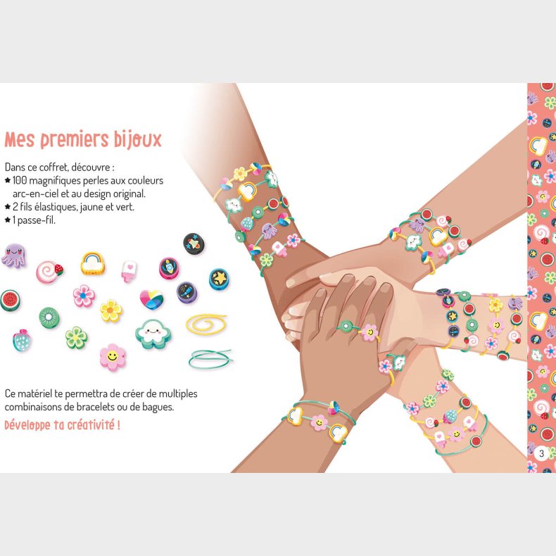 Auzou - Jewellery Factory - Regnbuesmykker