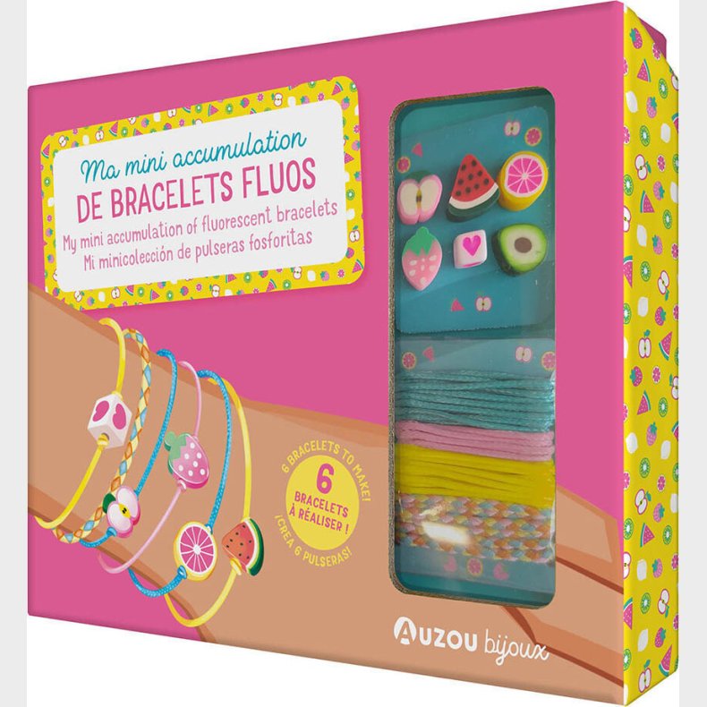 Auzou - Jewellery Factory - Lav Selv Selvlysende Armb�nd S�t