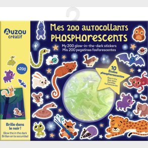 Auzou - Klistermrker - Selvlysende 200 Stk