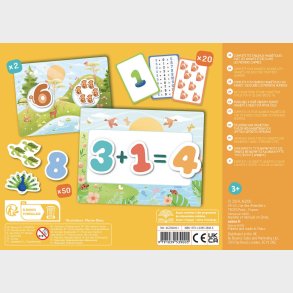 Auzou - Magnetisk Legest - Lr Tallene