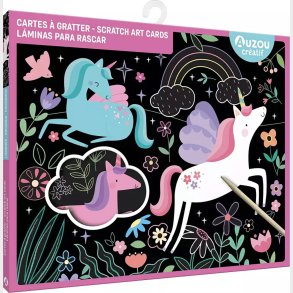 Auzou - Ridsekort - Enhjrning