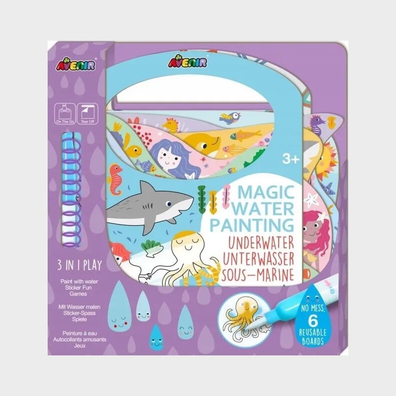 Avenir - Magisk Malebog under Vandet - Bog