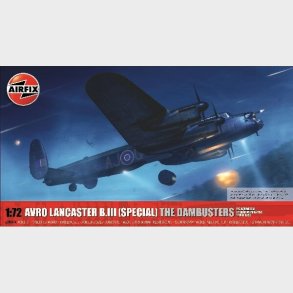 Airfix - Avro Lancaster B.iii Modelfly Byggest - 1:72 - A09007a