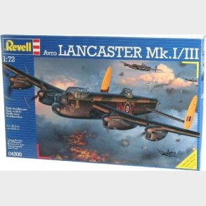 Revell - Avro Lancaster Mk I/iii Modelfly Byggest- 1:72 - 04300