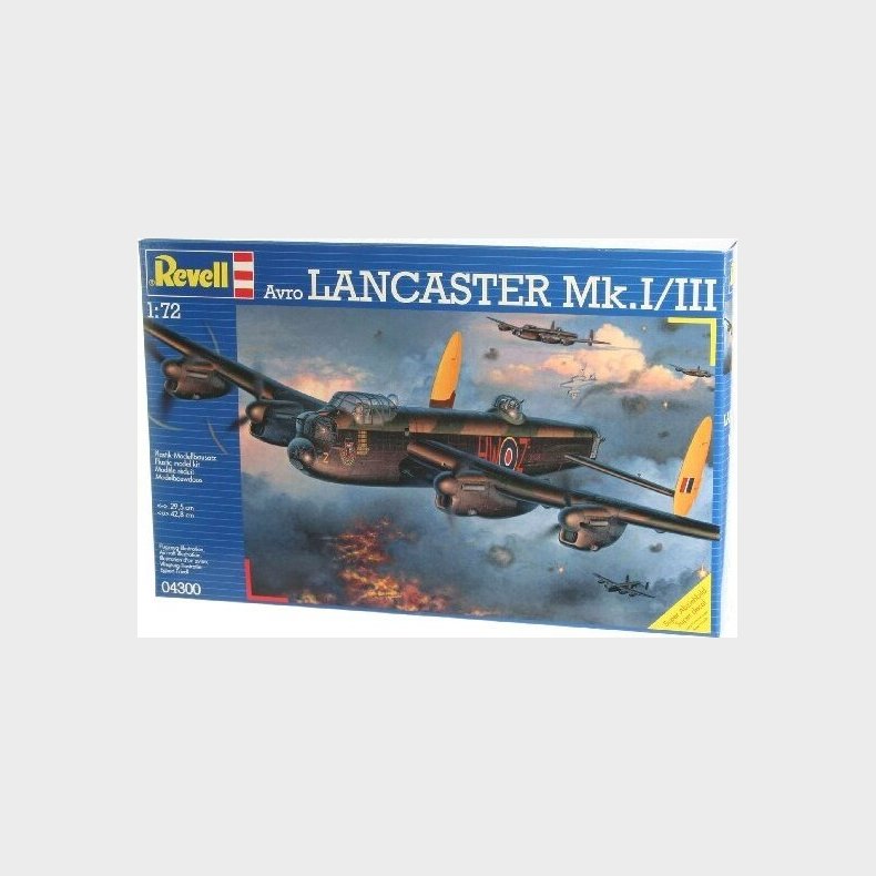 Revell - Avro Lancaster Mk I/iii Modelfly Bygges�t- 1:72 - 04300