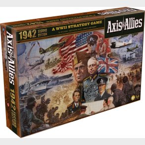 Axis & Allies - 1942 - 2nd Edition - 2. Verdenskrig Strategispil