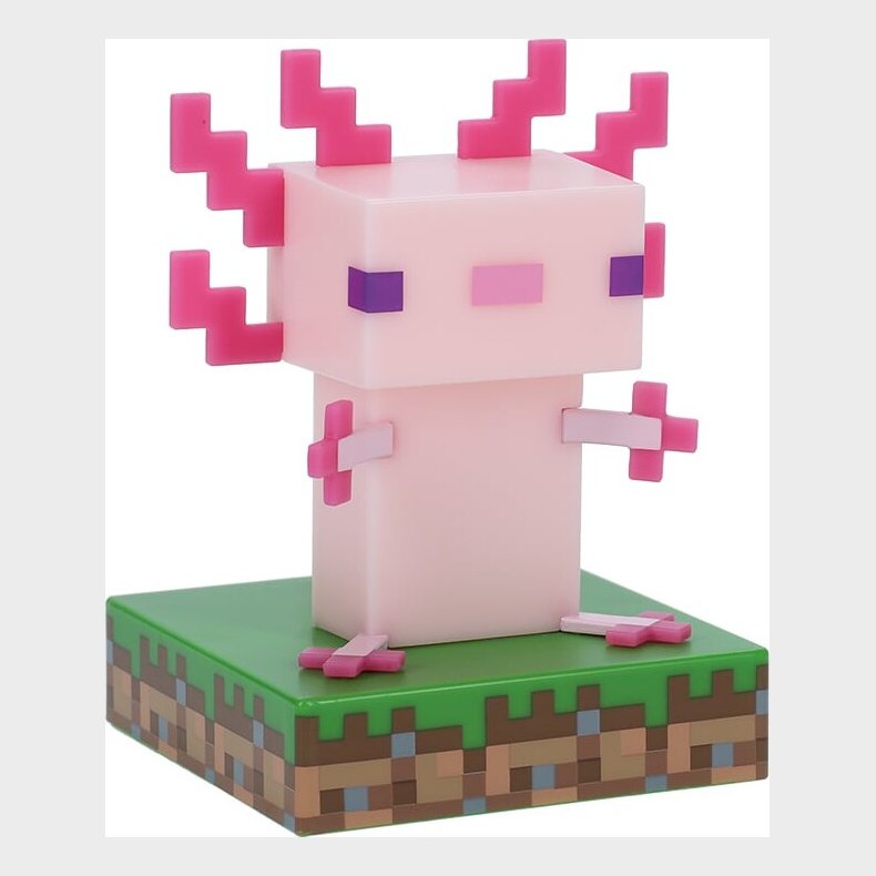 Minecraft Lampe - Axolotl - 12 Cm