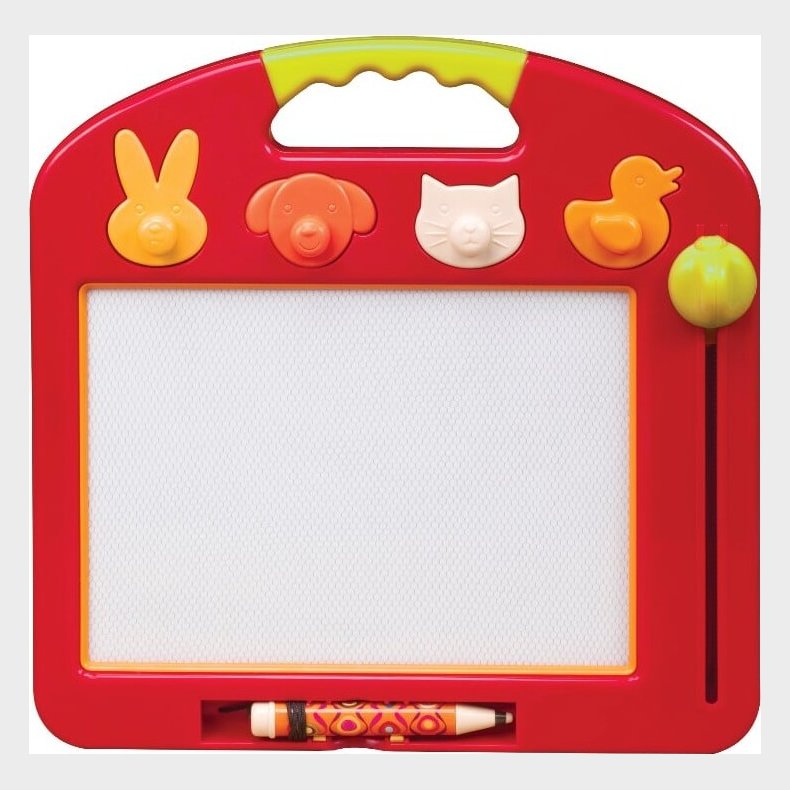 B Toys - Magnetisk Tegnetavle - R�d