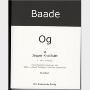 Baade - Og Torsdag - Jesper Knallhatt - Bog