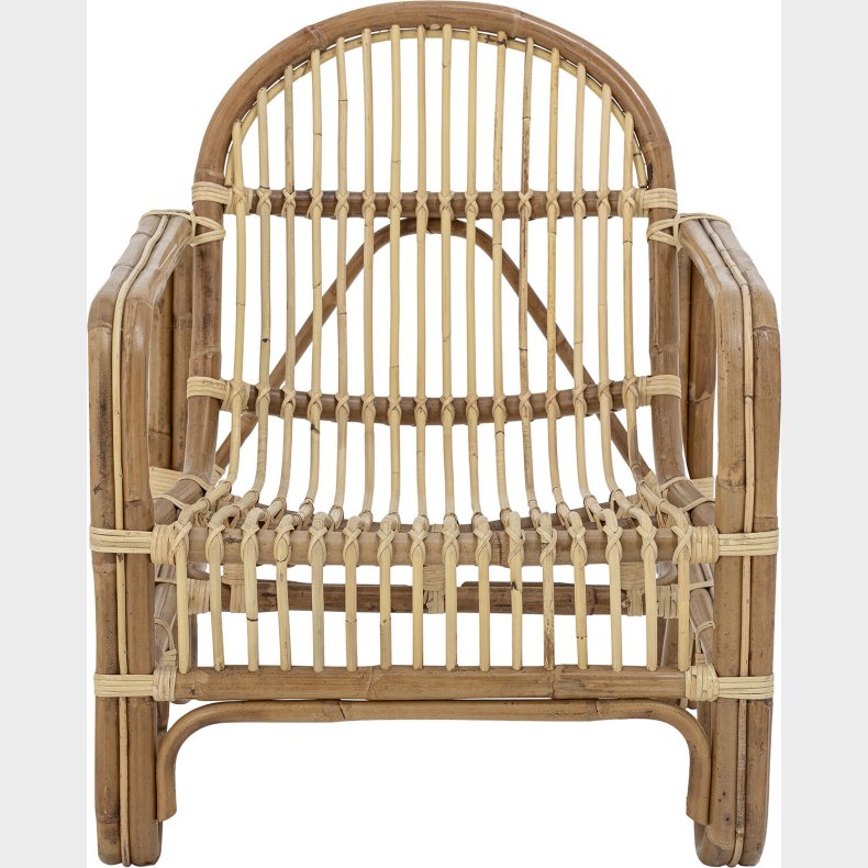 Bloomingville - Baal Loungestol - Natur - Rattan Flet