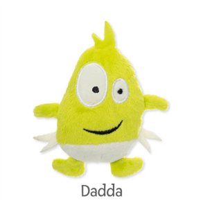 Babblarna | Babblarna sprogtrning Plys - Bamse 12 cm Dadda