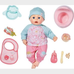 Baby Annabell - Interaktiv Dukke - 43 Cm - Frokost