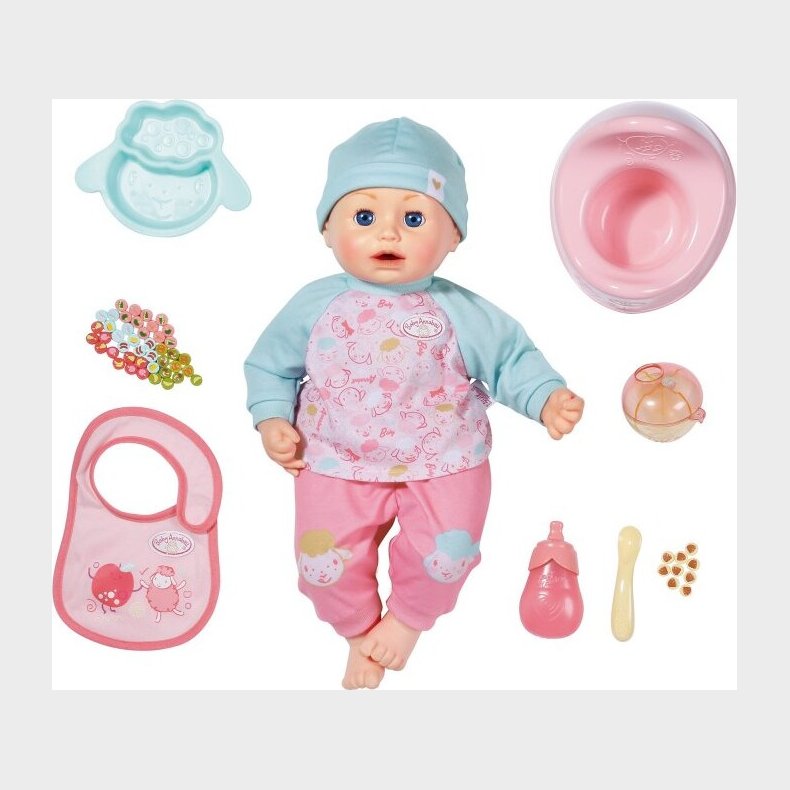 Baby Annabell - Interaktiv Dukke - 43 Cm - Frokost