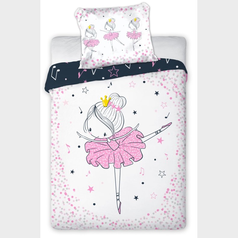 Baby Balerina Junior Sengetj 100x135 cm - 100 procent bomuld