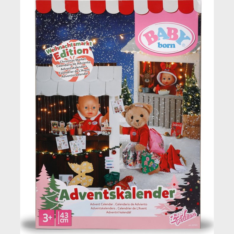 Baby Born - Julekalender 43 Cm - (837474)
