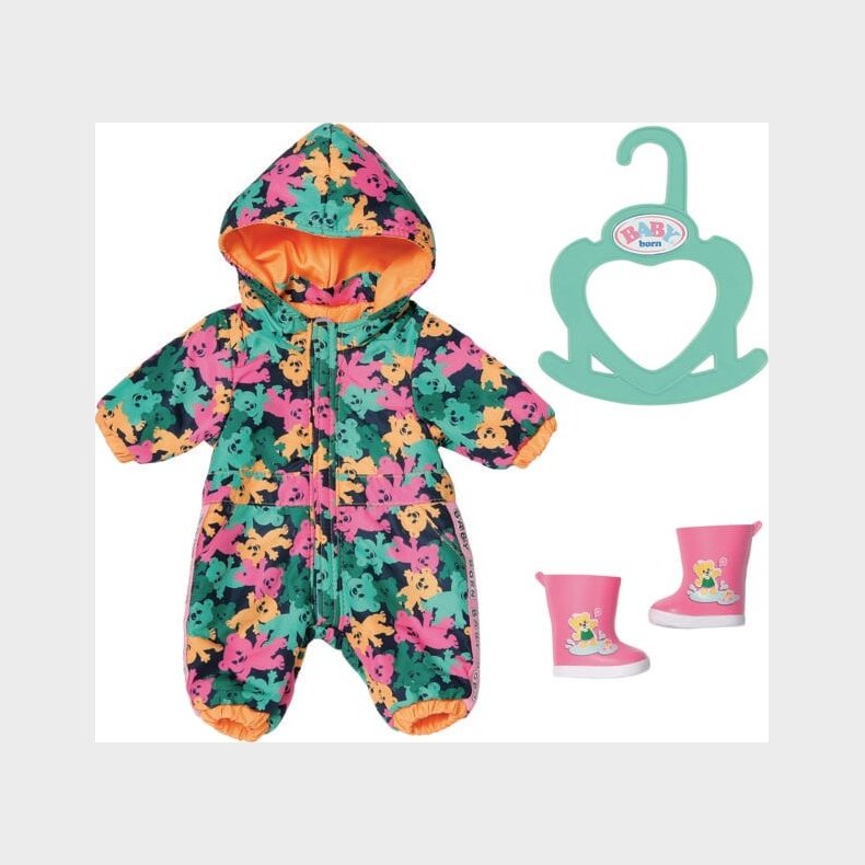 Babyborn Dukket�j - Flyverdragt Og Gummist�vler - 36 Cm