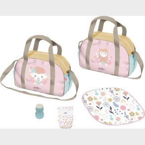 Baby Born - Pusletaske Blomstret