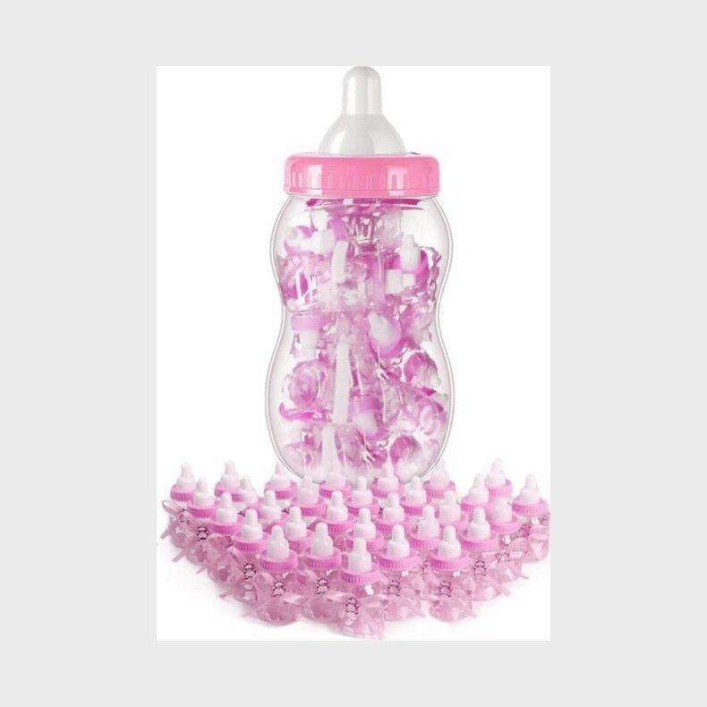 Baby Bottle Pink - 24pcs