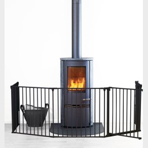 Babydan - Brndeovnsgitter - Sikkerhedsgitter - Configure Flex Xl - Sort