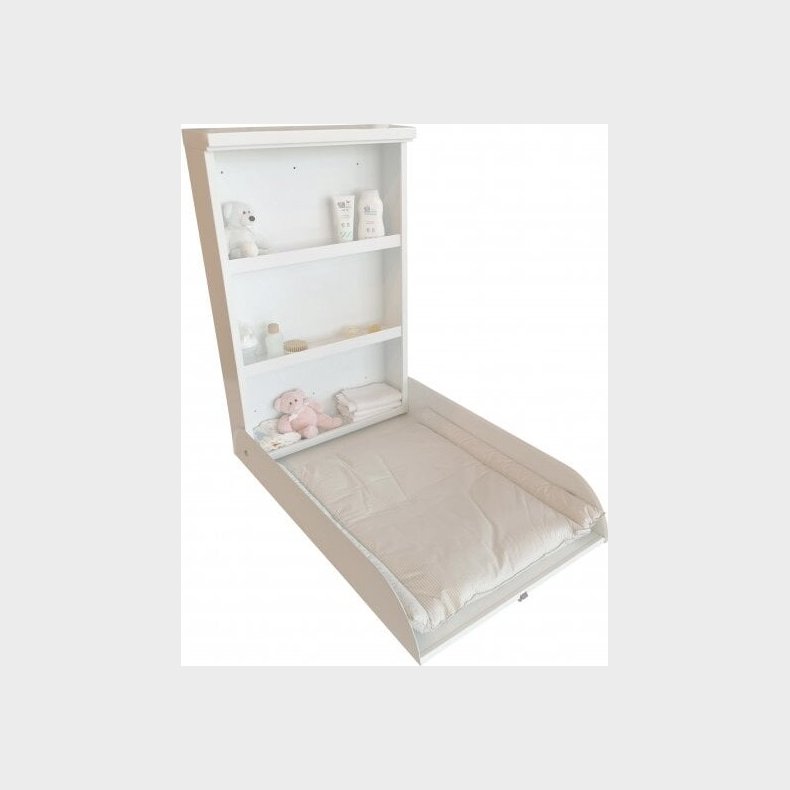 Baby Dan - V�gh�ngt Puslebord - Sofie - Hvid