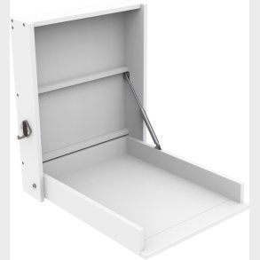 Babydan - Puslebord - Sofie - V�gh�ngt - Hvid