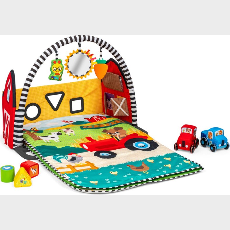 Baby Einstein - Busy Barnyard - Multifunktionelt Aktivitetst�ppe