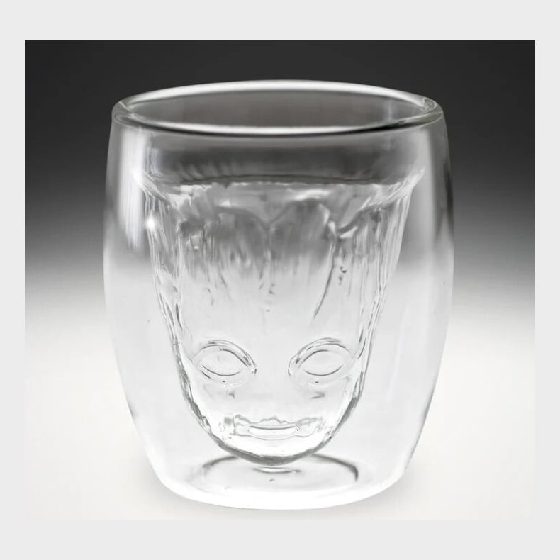 Baby Groot 3d Feature Glass
