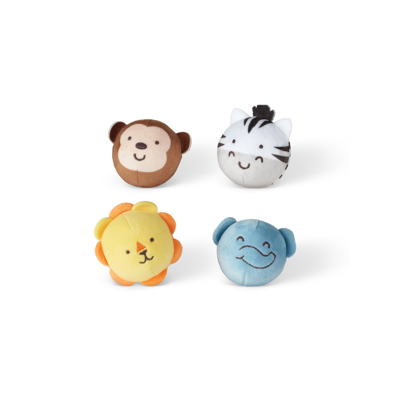 Melissa & Doug | Babybold - Safarivenner, 4 stk