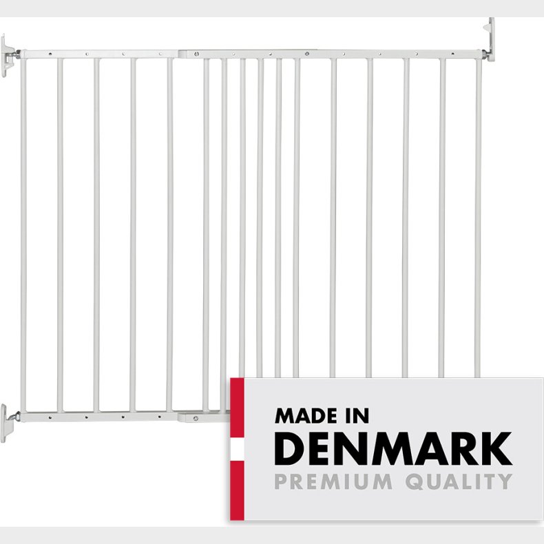Babydan - Multidan Metal - Hvid -  62.5-106.8cm