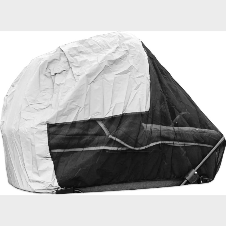 Babydan - Supersafe Mosquito Net - Sort - Standard Size