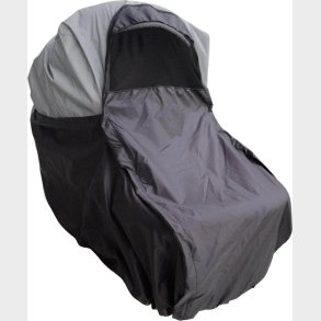 Babydan - Supersafe Rain Cover - Kombi Sort - 80 Cm