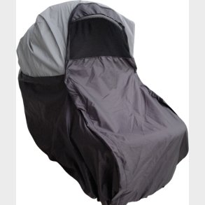 Babydan - Supersafe Rain Cover - Sort - 100 Cm