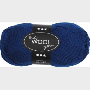 Babygarn - Bldt - L 172 M - Mrk Bl - 50 G