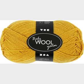 Babygarn - Bldt - L 172 M - Mrk Gul - 50 G