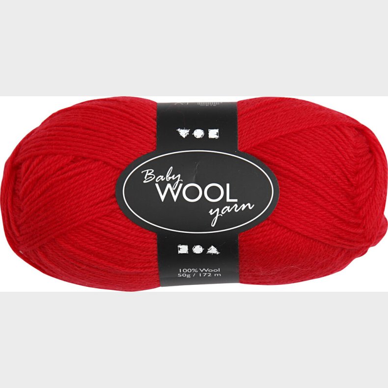 Babygarn - Bldt - L 172 M - Rd - 50 G