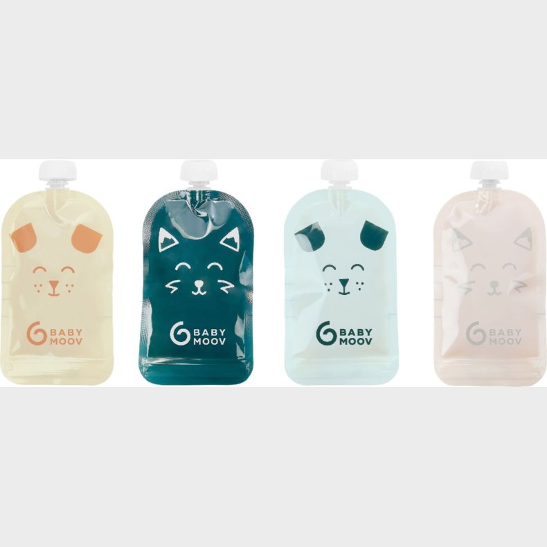 Babymoov - Genbrugelige Smoothieposer Isy - 150 Ml - X20