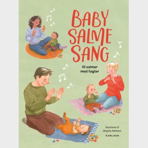 Babysalmesang - 10 Salmer Med Fagter - Bog
