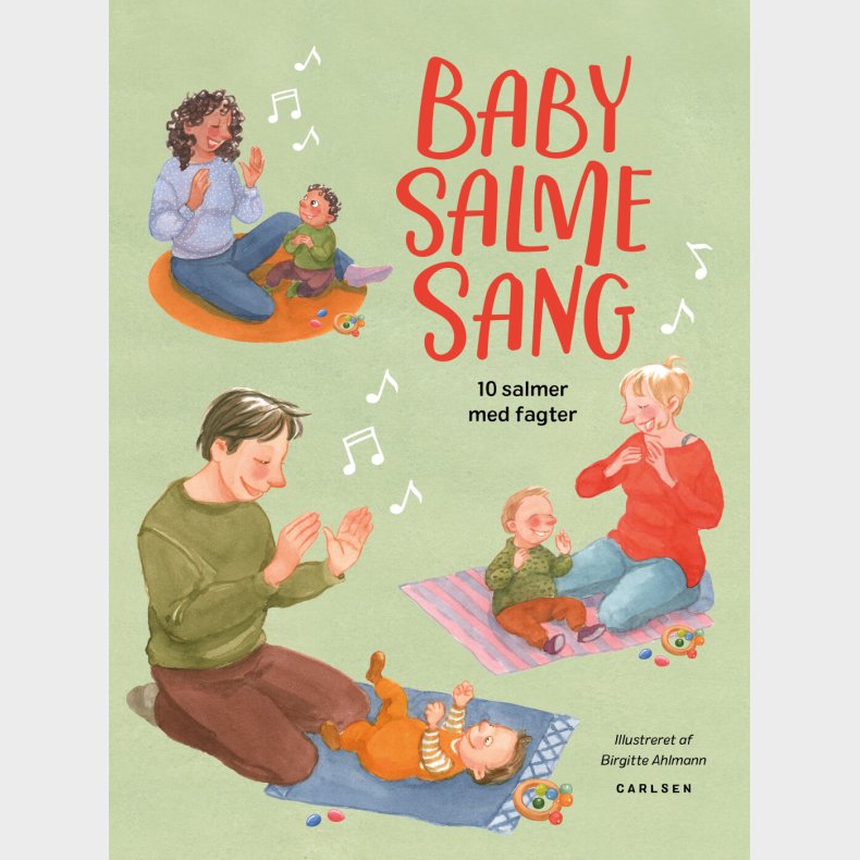 Babysalmesang - 10 Salmer Med Fagter - Bog