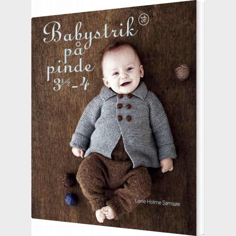 Babystrik P� Pinde 3,5-4 - H�fte 2 - Lene Holme Sams�e - Bog