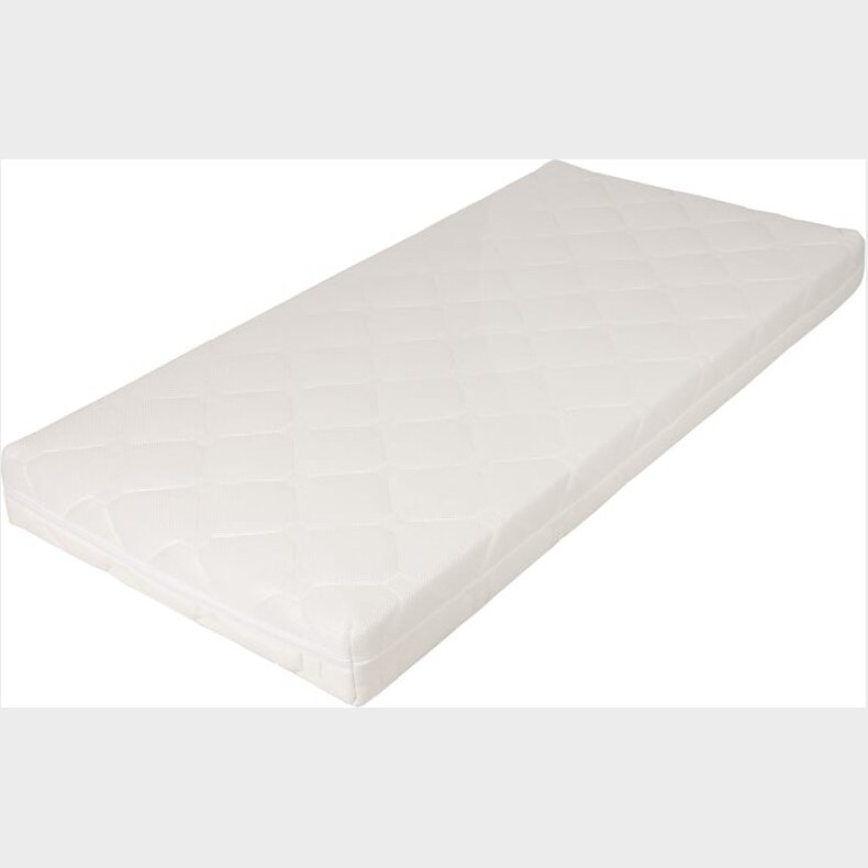 Babytrold - ndbar Madras Til Tremmeseng - 120x60x10 Cm