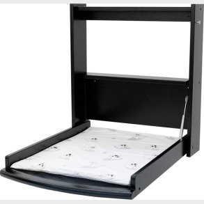 Babytrold - V�gh�ngt Puslebord Inkl. Madras - Sort