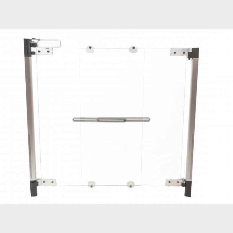 Babytrold - Sikkerhedsgitter - Safegate Clear-view Hardware Babygitter - 75-100 Cm