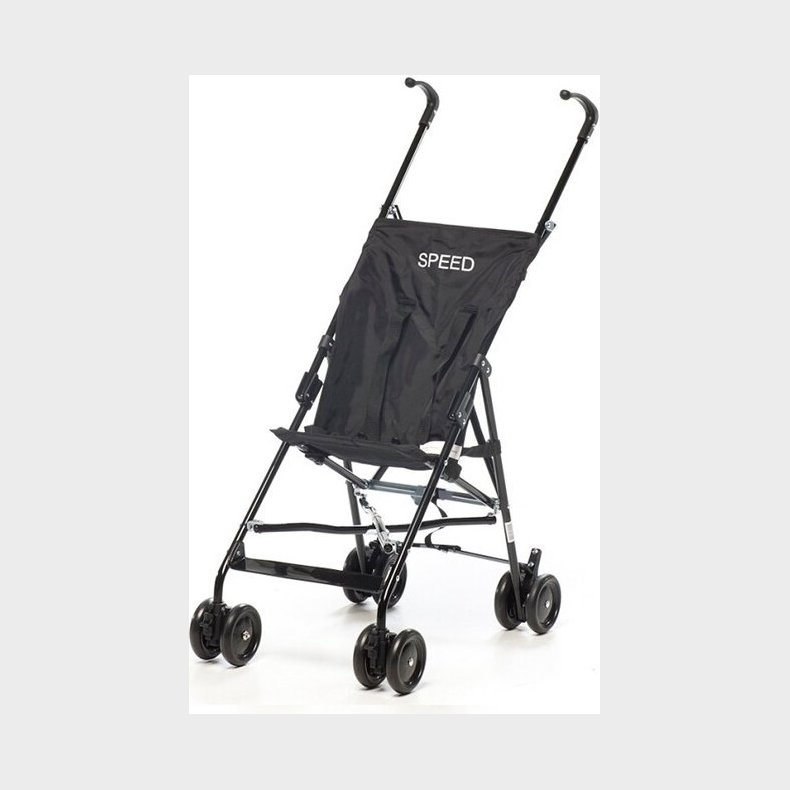 Babytrold - Paraplyklapvogn - Sort