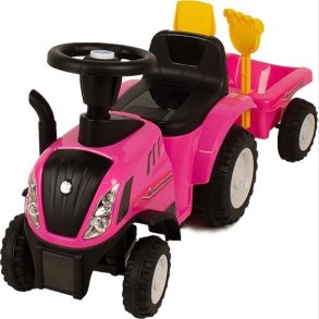 Babytrold - Gbil - Traktor - Pink